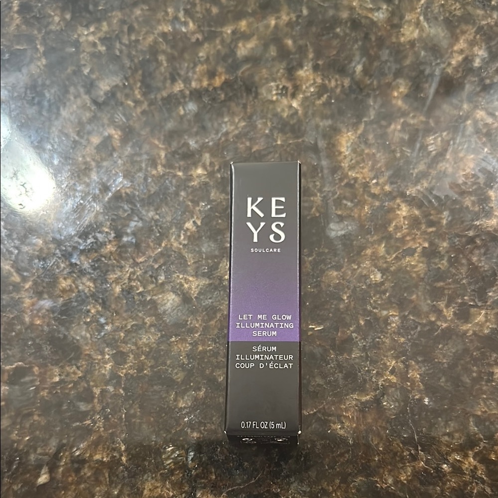 Keys Soulcare Let Me Glow Illuminating Serum in Golden Aura 0.17fl oz New Unused